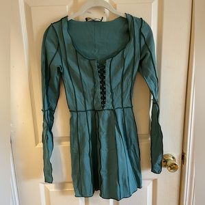 Finesse green dress
